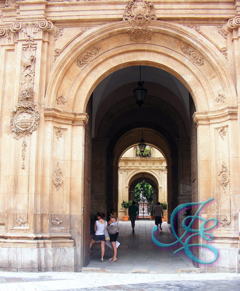 Palace-entrance
